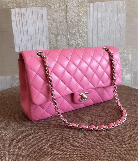 pink fur chanel bag|chanel pink double flap bag.